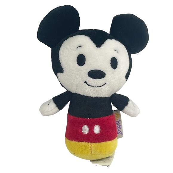 Hallmark Itty Bittys Disney Mickey Mouse Bean Bag Plush 5" Stuffed Toy - Picture 8 of 16